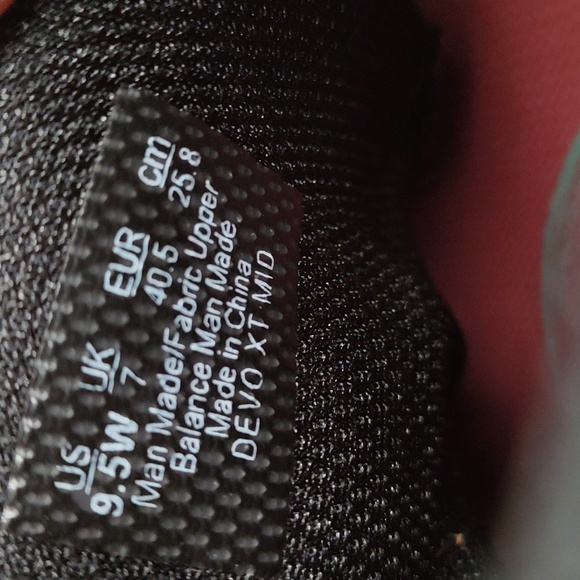 Ryka Womens 9.5 Devotion XT Mid Top Training Shoe Pink Black Teal Mesh Sneakers - Picture 9 of 10